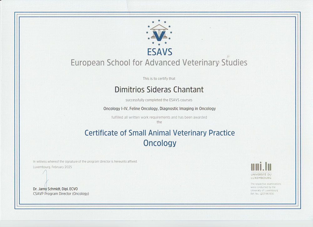 certificate-esavs